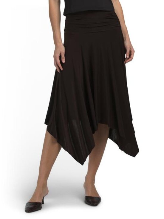 21 Saints Dresses & Skirts - 21 SAINTS Hanky Hem Slinky Maxi Skirt